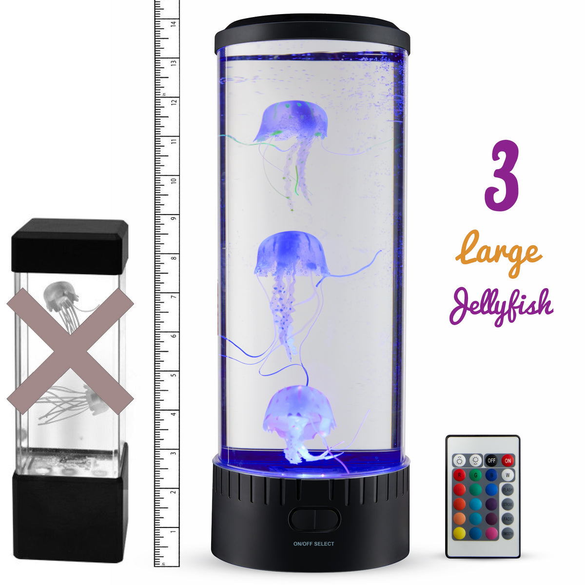 Large LED Jellyfish Lamp| SensoryMoon